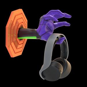 Evangelion 01 Hand Wall Display Hanger Controller Stand Holder