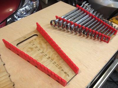 Combination Wrench Holder / Organizer 7-22mm