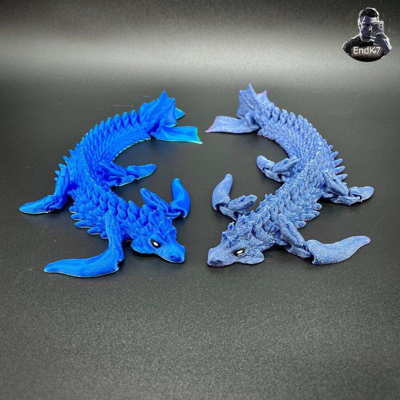 Sea Dragon – Articulated – Print in Place – Flexi – No Support
