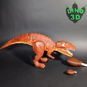 Giganotosaurus Flexible Articulated Giganotosaurus Without Stand Dino Flexi/ Giga Flexi Articulated Giganotosaurus Without Stand Dino