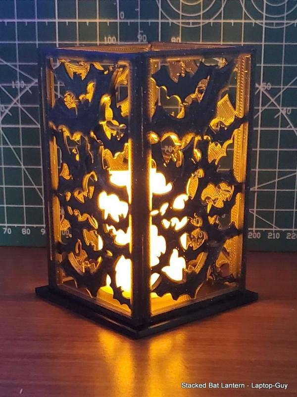 Stacked Bat Lantern