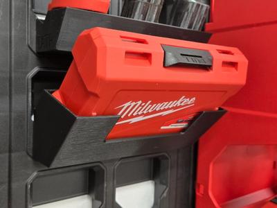 Milwaukee Packout Bit Case holder (angled version)