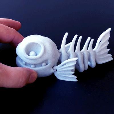 Flexi Print-in-Place Fish