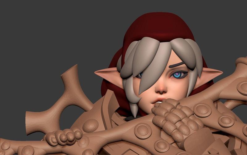 Anime superset of Space Elves alternative heads