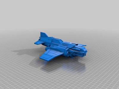 Thunder Lightning Heavy Fighter Bomber Merged