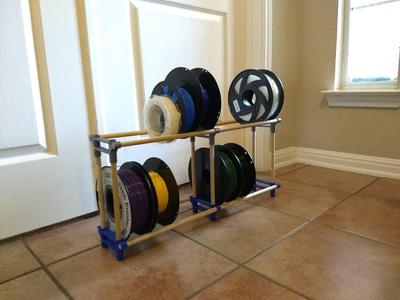 .5″ Dowel Filament Spool Bracket Version 2