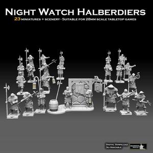 Night Watch Halberdiers