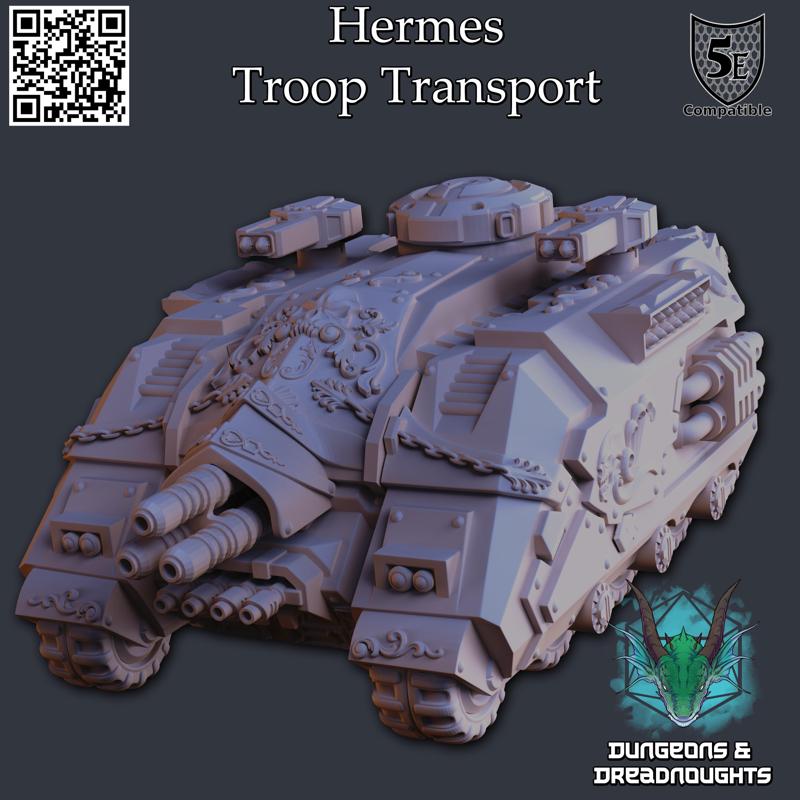 Hermes Troop Transport – Decorated