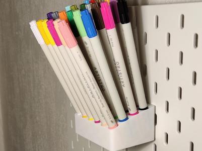 Skadis acrylic pen set holder – Ø10.5 mm