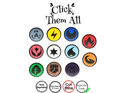 Energy Pokemon Full Set