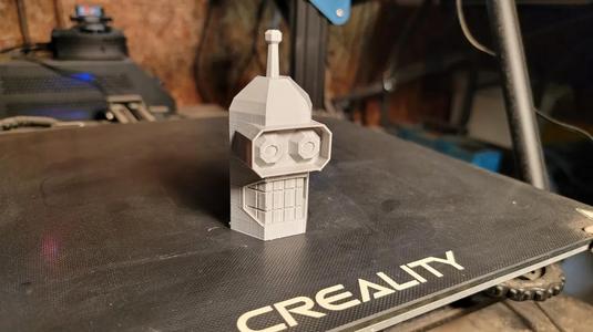 Low Poly Bender Bending Rodriguez