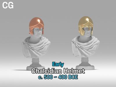 Early Chalcidian helmet