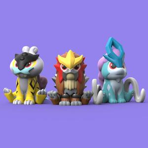 Chibi Legendary Beast (Easy Print No Supports)