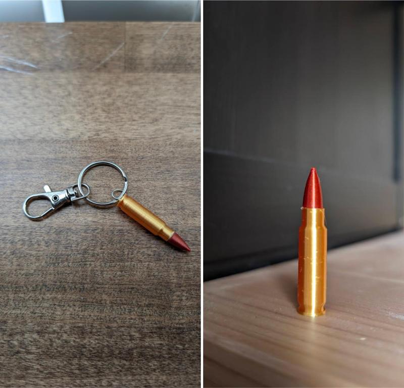 5.7mm Bullet + Opt. Keychain