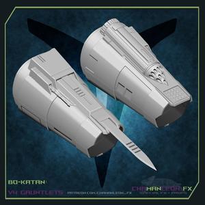 Bo Katan Koska Mandalorian Armor 3d Print Cosplay Gauntlets