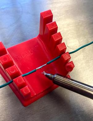 Soldering Jig Cable Helper