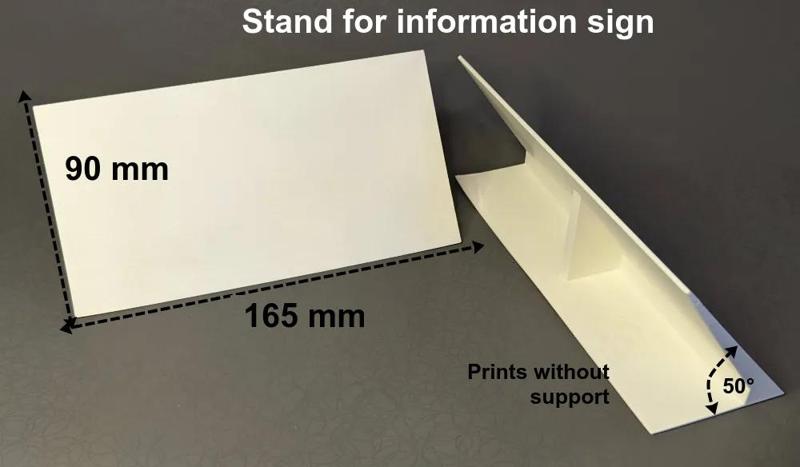 Information Sign holder   
