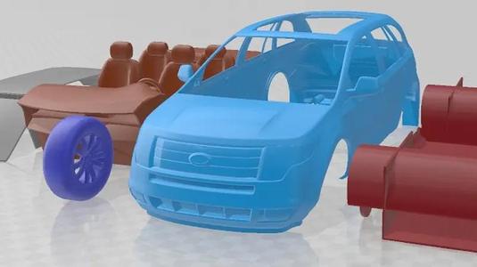 Ford Edge 2007 Printable Car