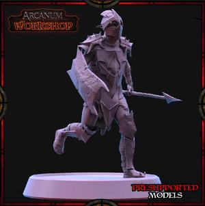 Spearman orc running