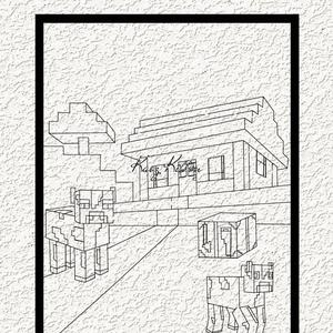 minecraft farm WALL ART