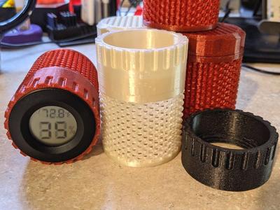 FAST Print In-Spool Desiccant (Silica Gel) Container with Hygrometer