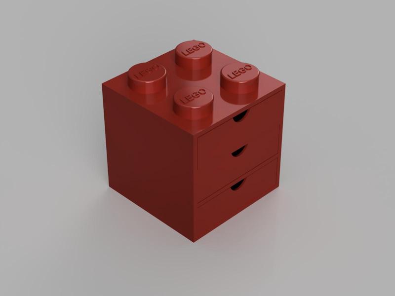 Lego Chest of drawers brick 2×2