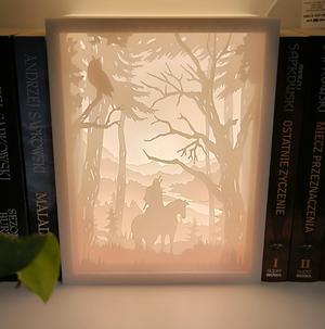 The Witcher Shadow Box Lamp