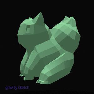 Low Poly Bulbasaur