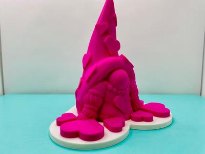 Heart Theme Girl Gnome No Supports