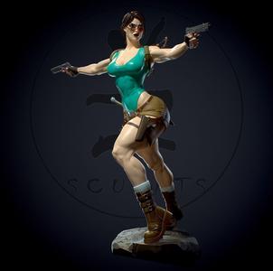 Lara Croft with NSFW