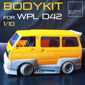 WPL D42 RC BODYKIT by BLACKBOX 1-10th
