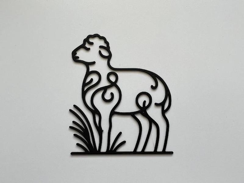Lamb Wall Art #2