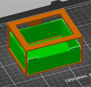 hanging drawer under the shelf
