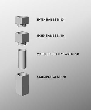 Flower Vase – Height-Adjustable Modular Flower Vase