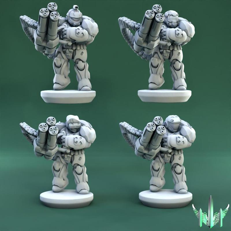 Heavy Armor Space Justificer Pose 04