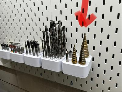 Skadis Step drill bit countersink bit