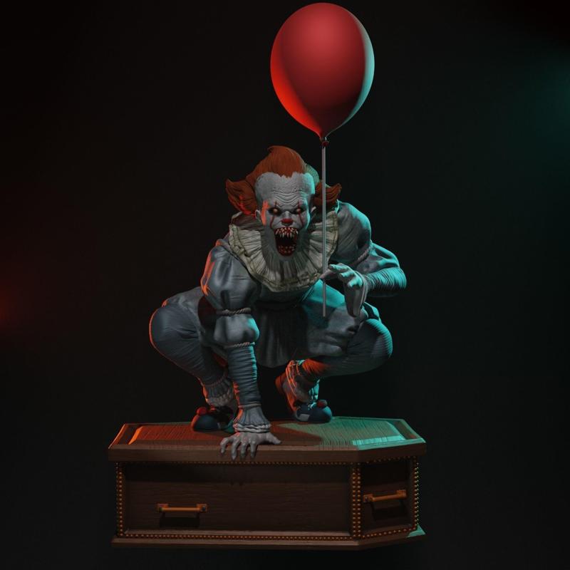 Pennywise statue