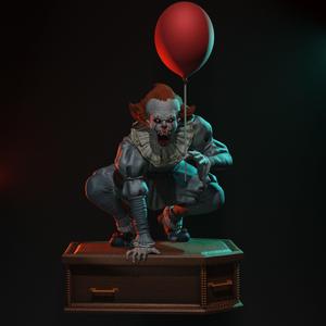 Pennywise statue
