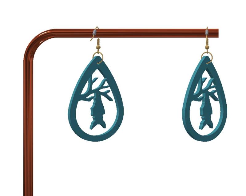 Cute keychain / earrings