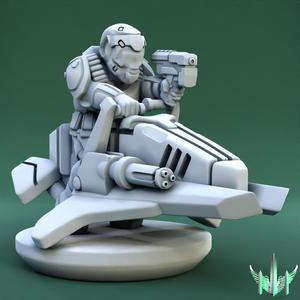 Hover Bike Justificer Pose 04