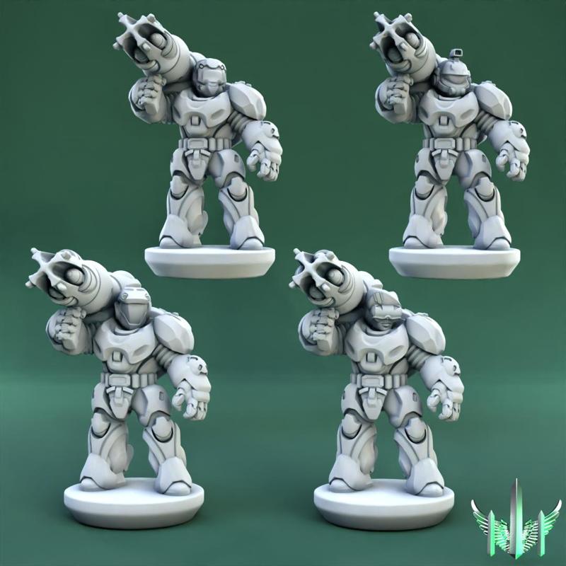 Heavy Armor Space Justificer Pose 01
