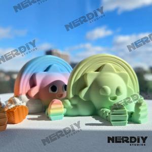 Sun & Rainbow Weather Buddy