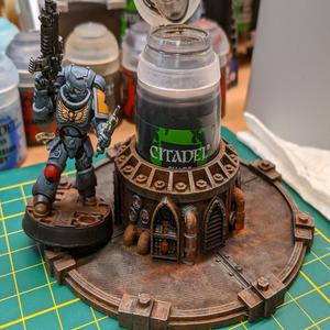 Themed Citadel Paint Holder – 40k Style