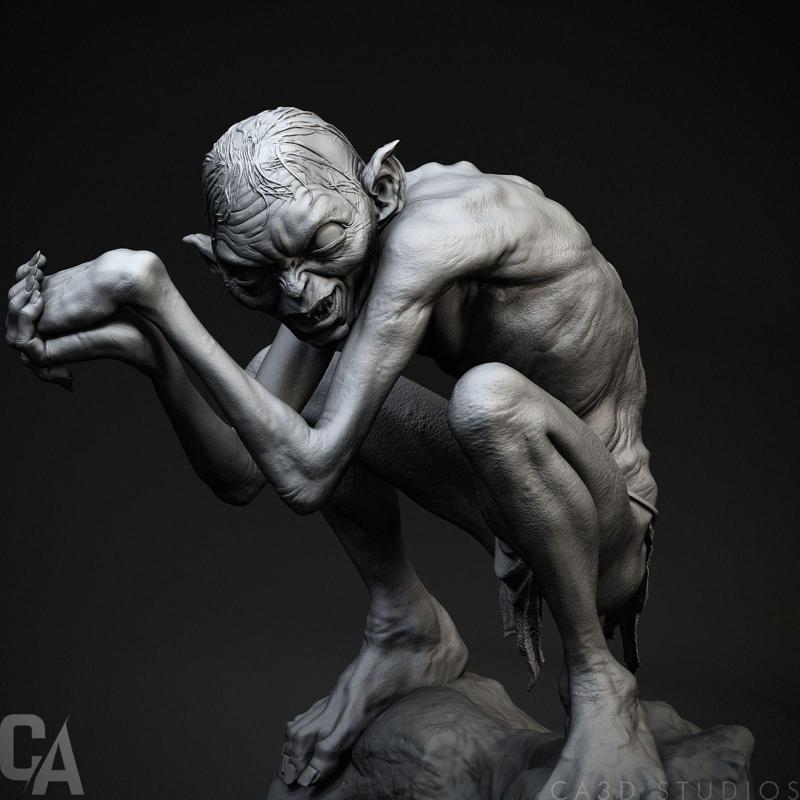 Gollum 3D Print