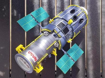 Hubble Telescope Projector w/ battery and LED