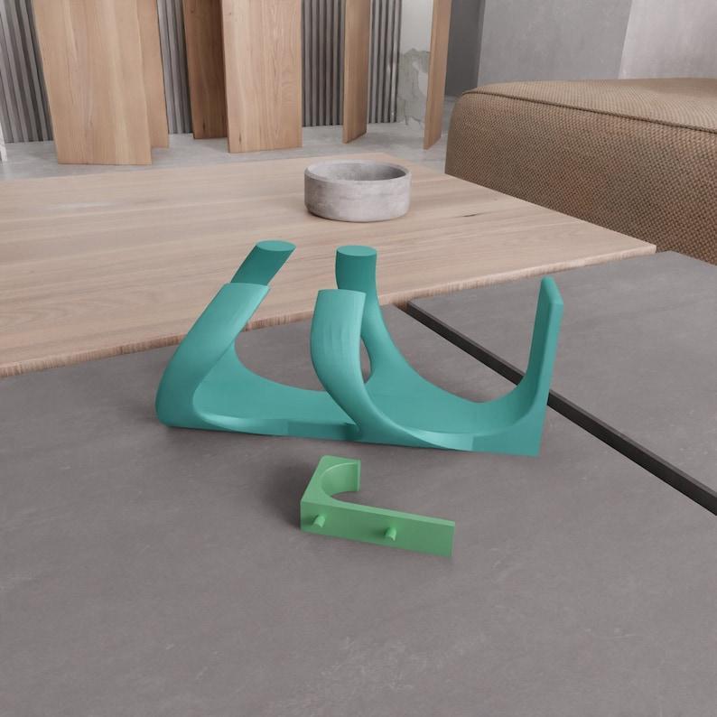 3D Bottle Holder Stand Accessory with Stl File & 3D Printing, Stand Desk, Bottle Stand, 3D Printed Decor, Ready To Print, 3D Print File