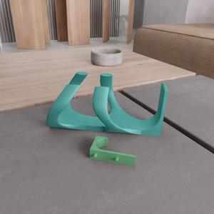 3D Bottle Holder Stand Accessory with Stl File & 3D Printing, Stand Desk, Bottle Stand, 3D Printed Decor, Ready To Print, 3D Print File