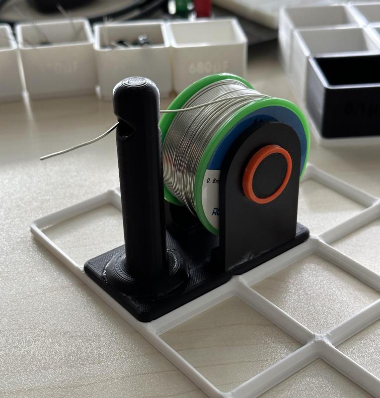 Gridfinity – Solder Holder & Dispenser