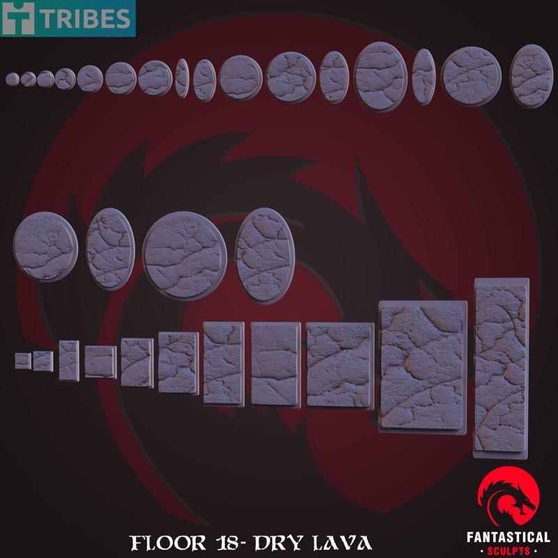 Floor 18 – Dry Lava