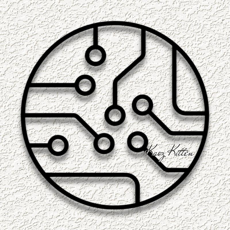 circle simple circ wall art home decortl